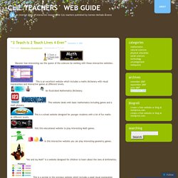 CLIL Teachers´ Web Guide
