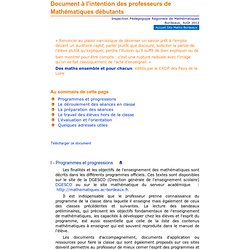 Mathématiques