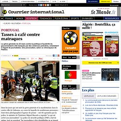 Tasses à café contre matraques