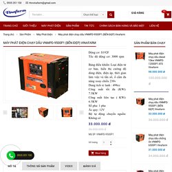 Máy phát điện chạy dầu VNMPD-9500P1 (BỀN ĐẸP) Vinafarm