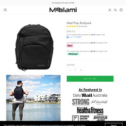 Gym Meal or Food Management Bags