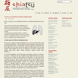 Le Foie en médecine chinoise traditionnelle