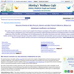 Bee Pollen & Honey's Medical Miracles in People & Animals