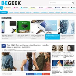 Bac : les meilleures applications mobiles pour réussir ses examens