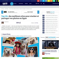 Top 10 des meilleurs sites pour stocker et partager vos photos en ligne