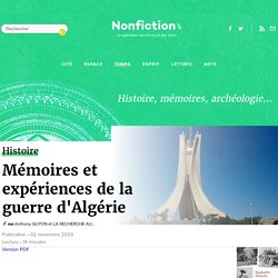 Mémoires et expériences de la guerre d'Algérie