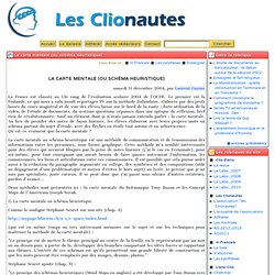 La carte mentale (ou sch ma heuristique)