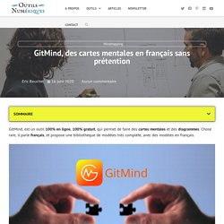 GitMind, des cartes mentales en français sans prétention - OutilsNum