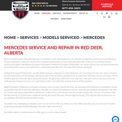 On getting your Mercedes car maintenance from one shop