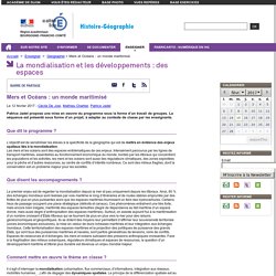Mers et Océans : un monde maritimisé