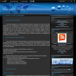 La méthode de veille technologique - La veille techno pour tous