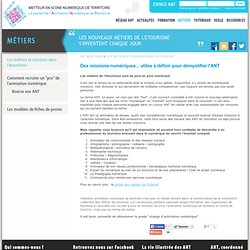 Les métiers et missions dans l'etourisme