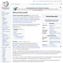 Michael Baxandall