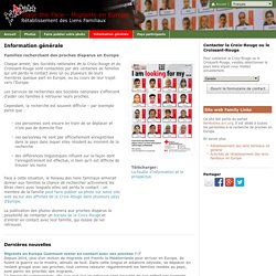 Trace the Face - Migrants en Europe - Information générale