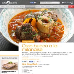 Osso bucco a la milanaise