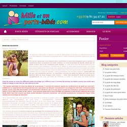 Mille et Un Porte Bébés - Porter enceinte