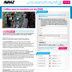 OGM: ETABLISSONS D'ABORD LES FAITS