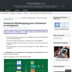 Formation Mindmapping pour formateurs et enseignants