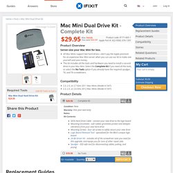 Mac Mini Dual Drive Kit (922-9560, 076-1391)