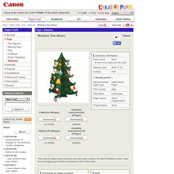 Miniature Tree (Basic) - Seasons