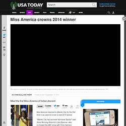 Miss America crowns 2014 winner