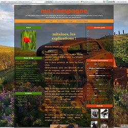 mitaines, les explications ! - Ma campagne