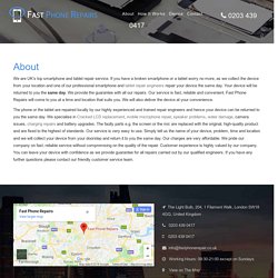 Same day Mobile Phone Repair Service Center in London, UK