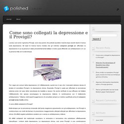 Come sono collegati la depressione e il Provigil?