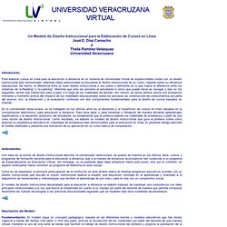 Modelo de Diseño Instruccional