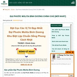 Đại Phước Molita Bình Dương Chính Chủ [Mới nhất]