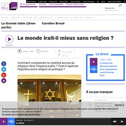 Le monde irait-il mieux sans religion ?
