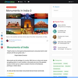 Monuments in India-3