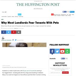 Why Most Landlords Fear Tenants With Pets