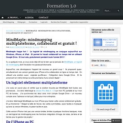 MindMaple: mindmapping multiplateforme, collaboratif et gratuit !