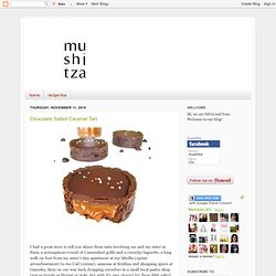 Chocolate Salted Caramel Tart