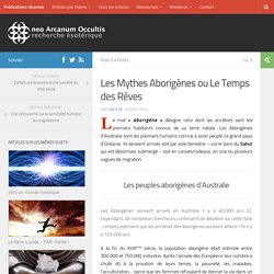 Les Mythes Aborigènes ou Le Temps des Rêves