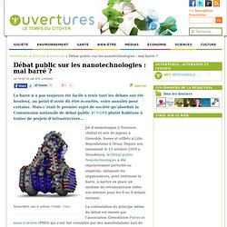 2010/02/15 - Débat public sur les nanotechnologies : mal barré ?