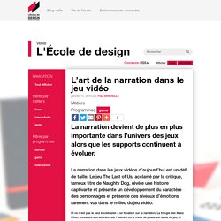 L’art de la narration dans le jeu vidéo