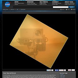Rover Takes Self Portrait