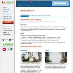 Union Nationale des Aveugles et Déficients Visuels »