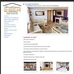 Résidences Mobiles 44 – achat vente mobil home morbihan