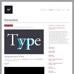 Typo & Web