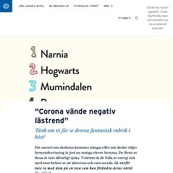 "Corona vände negativ lästrend" · Maria Björsell