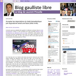 Accepter les négociations du traité transatlantique par dogmatisme serait une faute (billet invité)