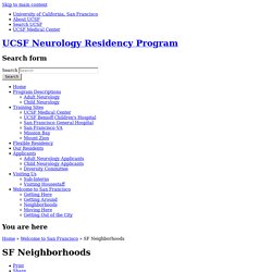 UCSF Neurology Residency Program
