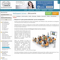  NetSupport School, logiciel pédagogique idéal pour former et enseigner