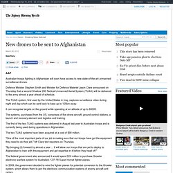 New drones to be sent to Afghanistan
