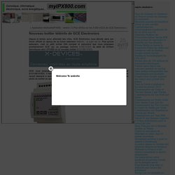 Nouveau boîtier téléinfo de GCE Electronics