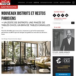 Nouveaux bistrots et restos parisiens - Infrarouge