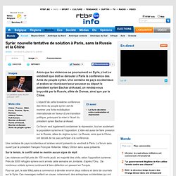 nouvelle tentative de solution à Paris, sans la Russie et la Chine